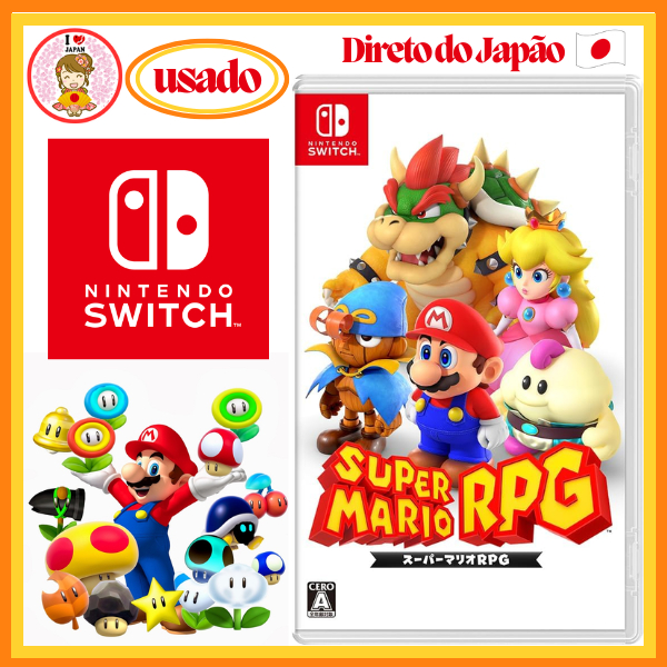 [Seguro e Confiança]Super Mario RPG -Nintendo Swi