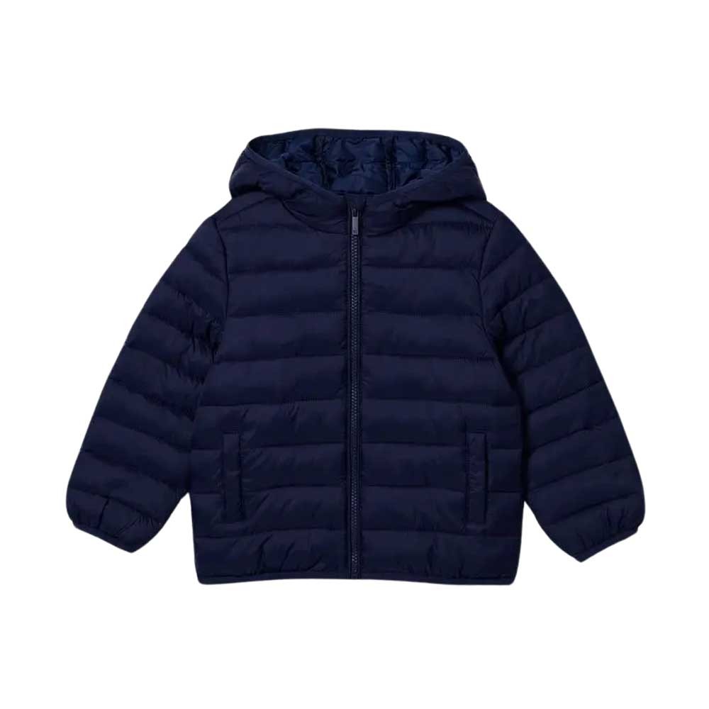 Jaqueta Puffer Hering Kids Infantil Unissex Com Capuz