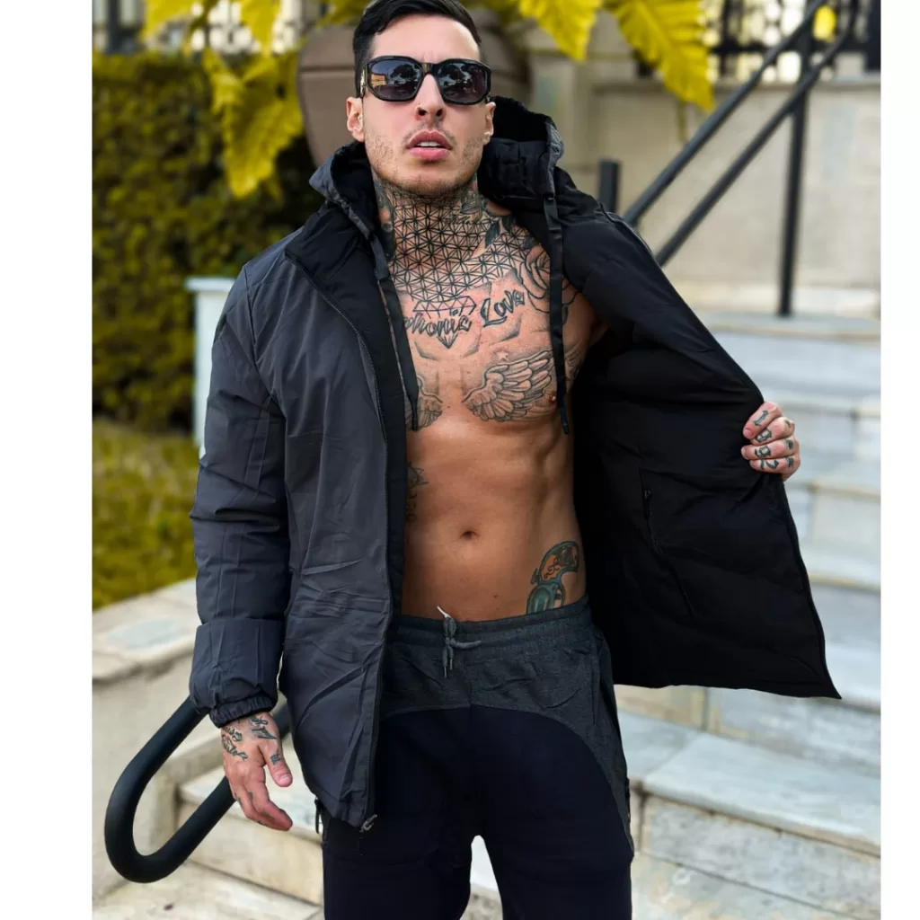 JAQUETA  BOBO JACO MASCULINA DUPLA FACE