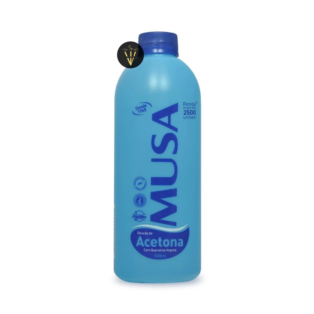 Solução de Acetona Queratina Vegetal 500ML – MUSA Hipoalergênico