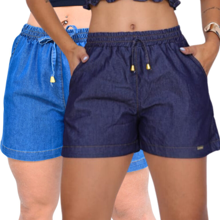 short feminino soltinho e confortavel bermudinha j