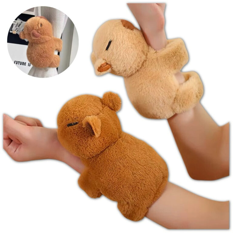 Capivara De Prender Braço Brinquedo Pulseira Pel