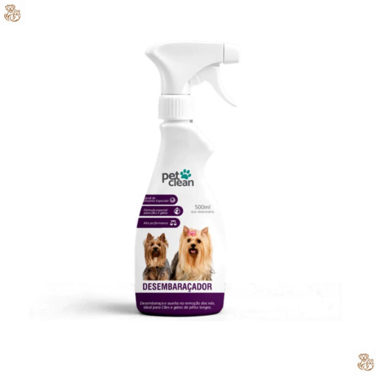 Desembaraçador Pet Clean de Pelos para Cães e Ga