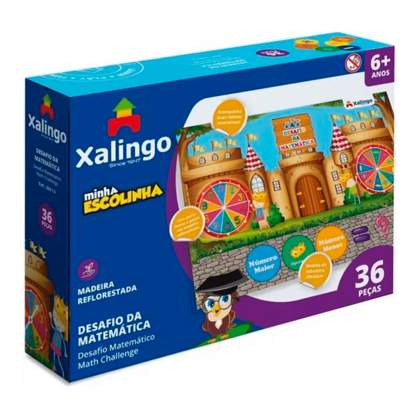 Brinquedo Educativo Minha Escolinha Desafio da Mat
