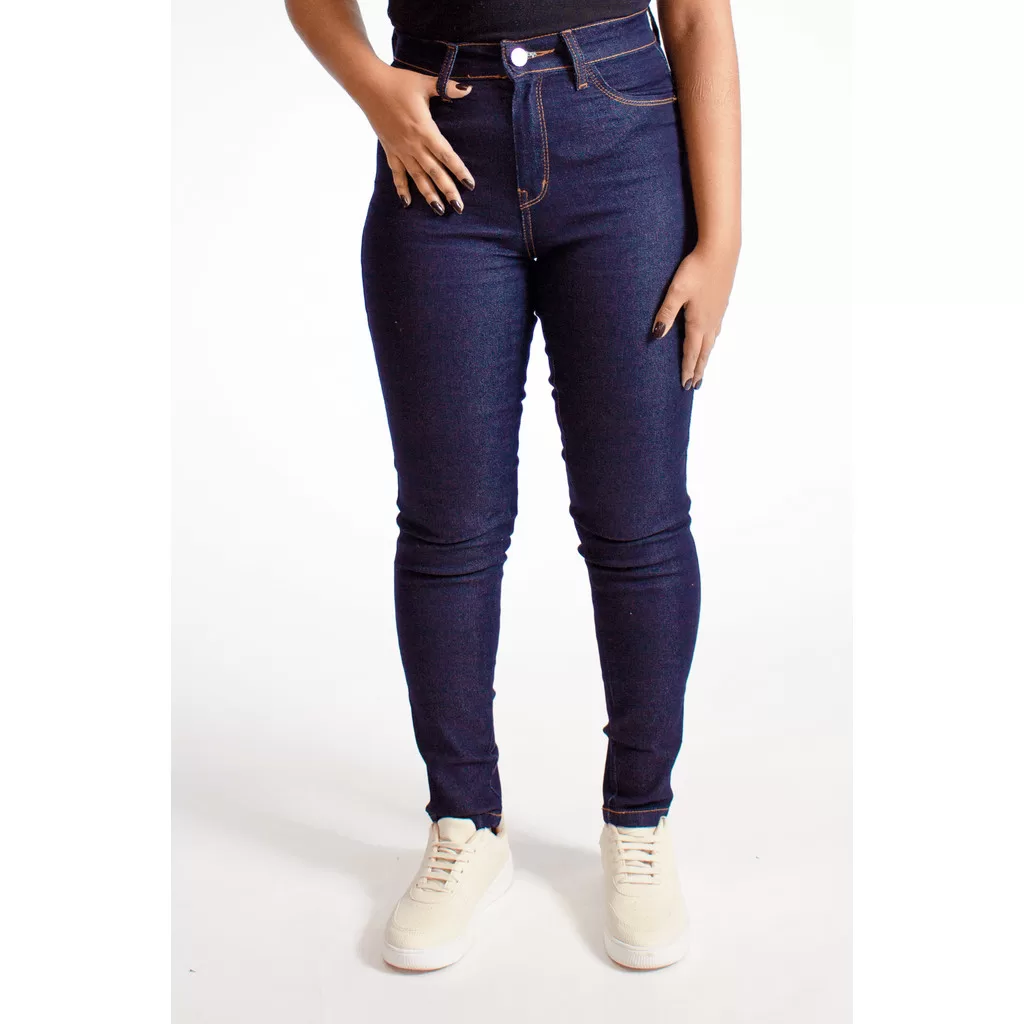 Calça Jeans Feminina Skinny Bellagio Polo Wear Jeans Escuro