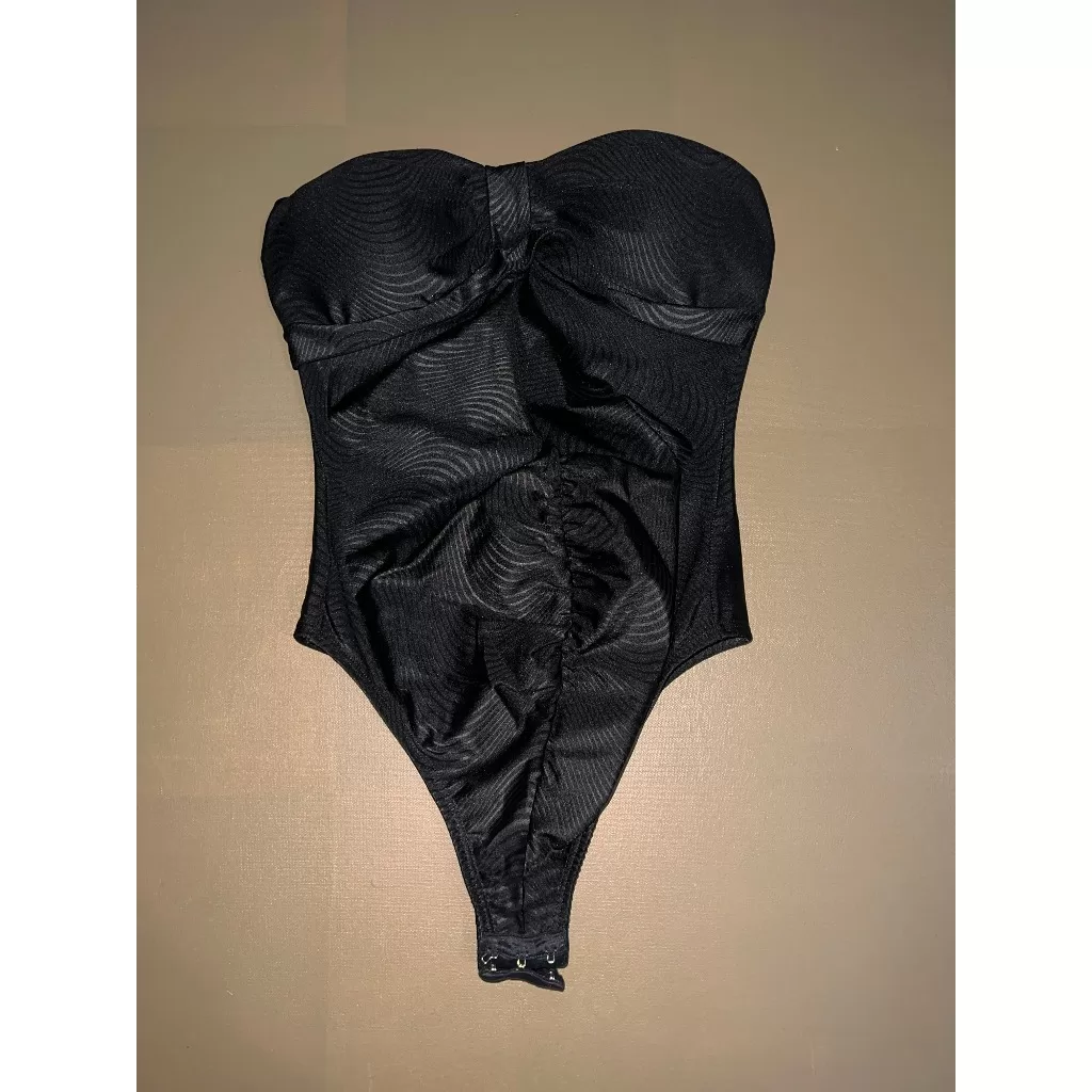 Body Preto tomara que caia Gestante