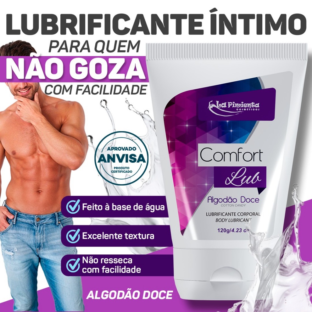 LUBRIFICANTE ÍNTIMO COM DESLIZE QUE LEVA O PRAZER MAIS LONGE