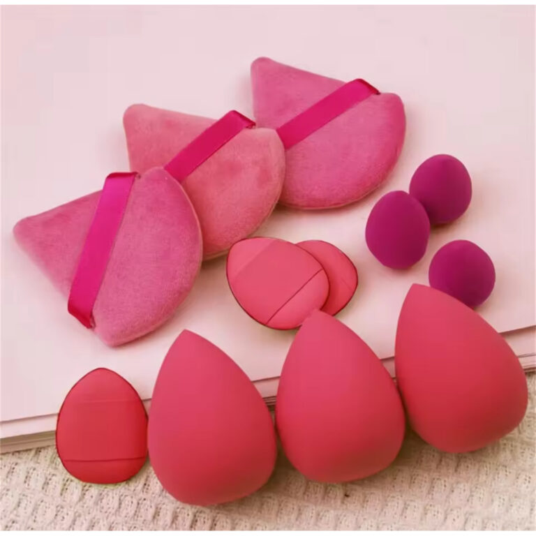 Kit Esponjas Com 7 ou 11 Esponjas Para Maquiagem D