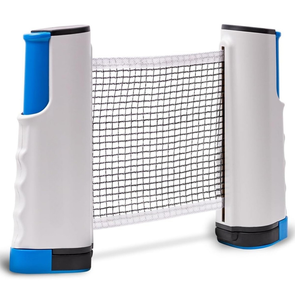 Rede Retrátil Tenis de Mesa Ping Pong Portátil Branca 1,65M