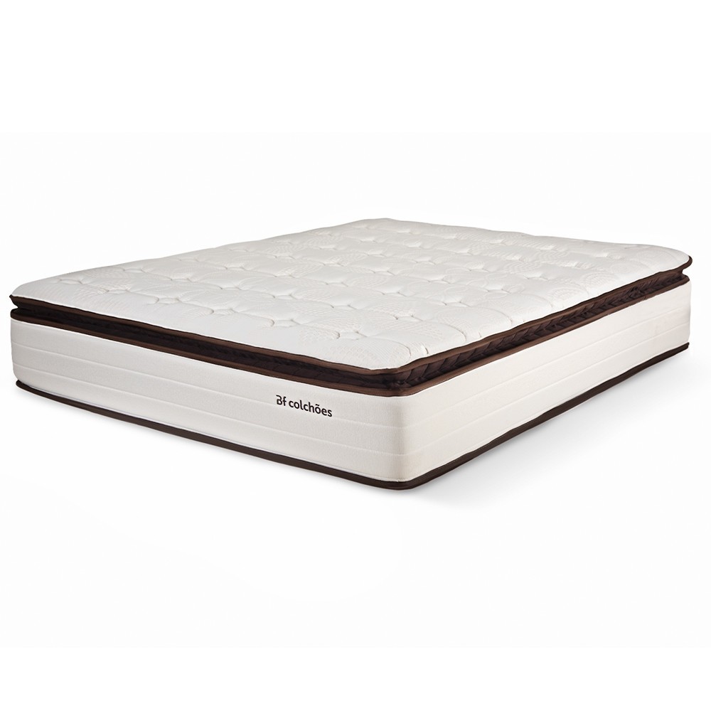 Colchão Queen Molas Ensacadas Sensation Premium 158x198cm BF Colchões