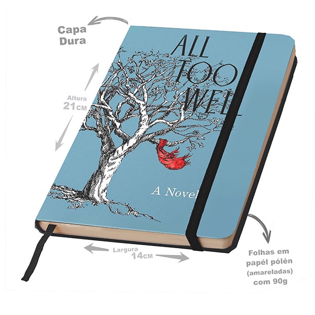 Caderno ALL to WELL SKETCHBOOK ou anotações enca