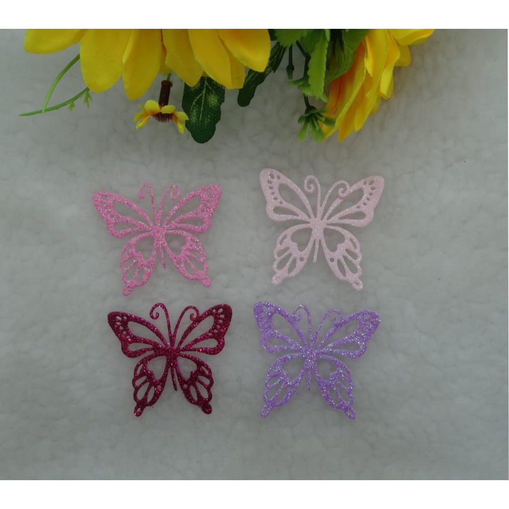 PCT COM 20 UNDS BORBOLETAS EM EVA BD504