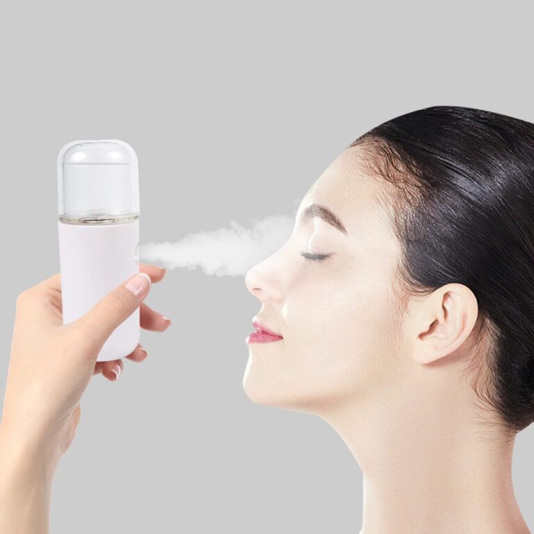 Vaporizador e umidificador para rosto, refresh por