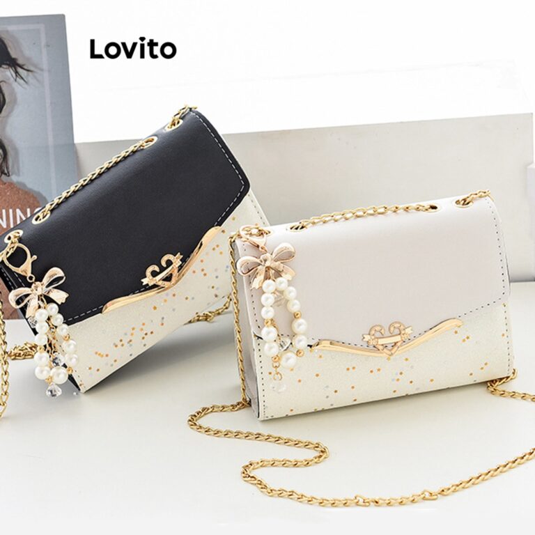 Lovito Casual Pequena Bolsa De Ombro Patchwork Cor