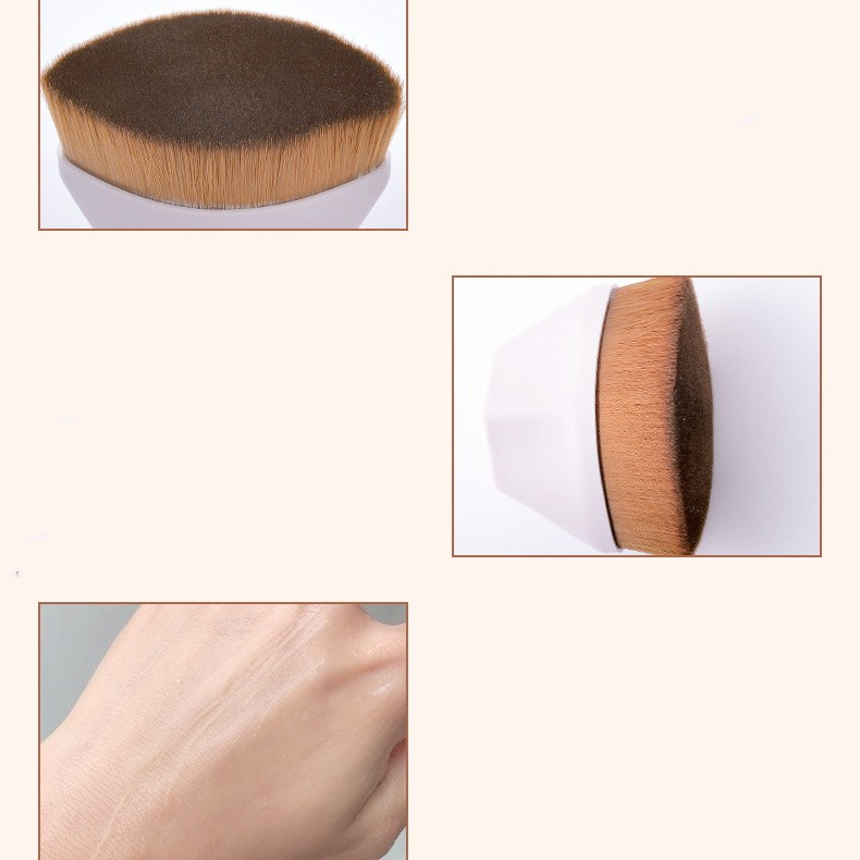 2 Pincel De Maquilhagem De Base Plana Mágica Corretivo Feminino Maquiagem Promoção