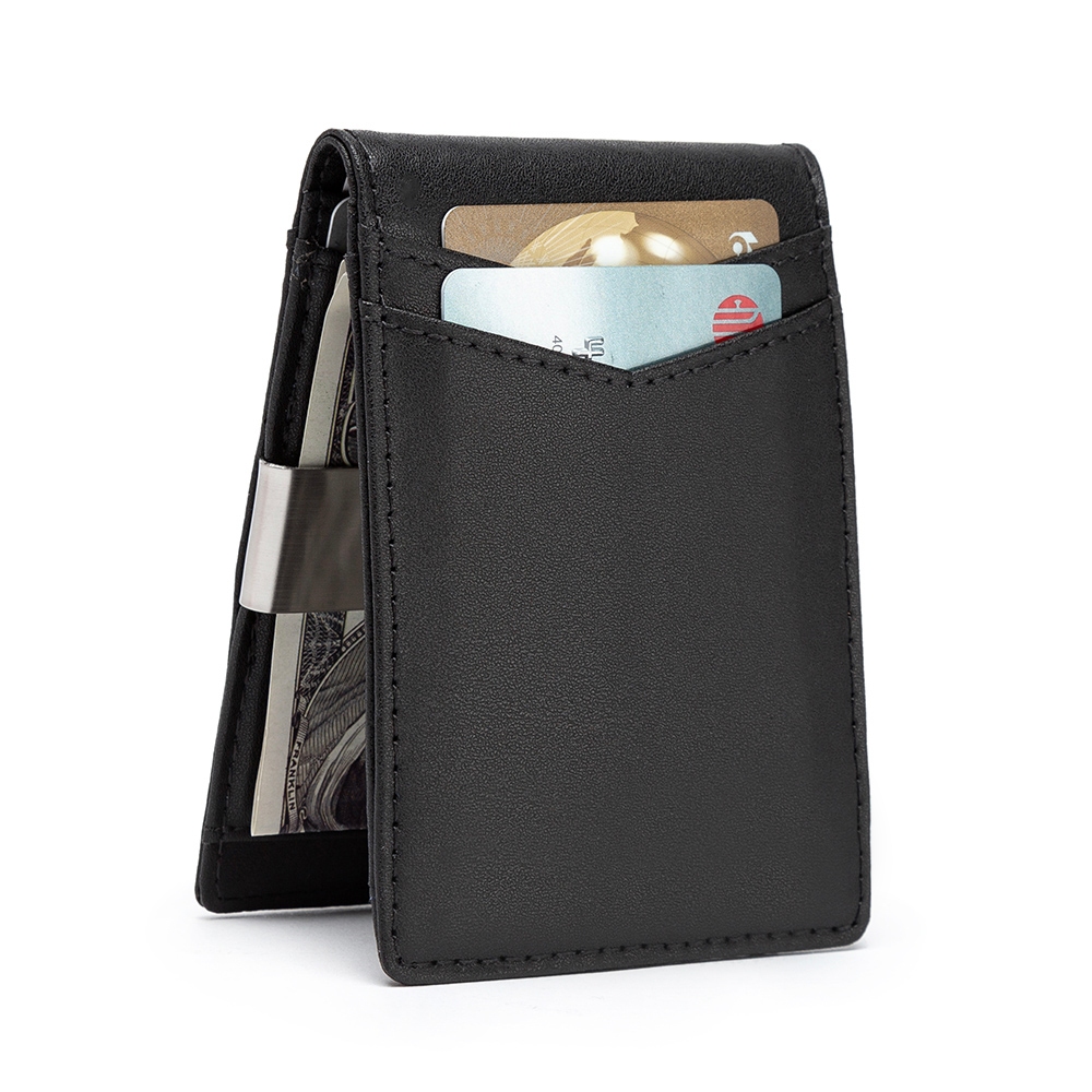Carteira Porta Cartão CNH Reforçada Masculina Zíper Slim Cross
