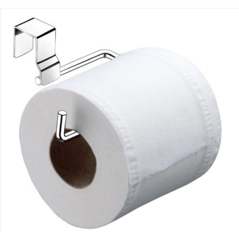 Suporte de Rolo Papel Higiênico Para Caixa Acoplada Cromado Inox