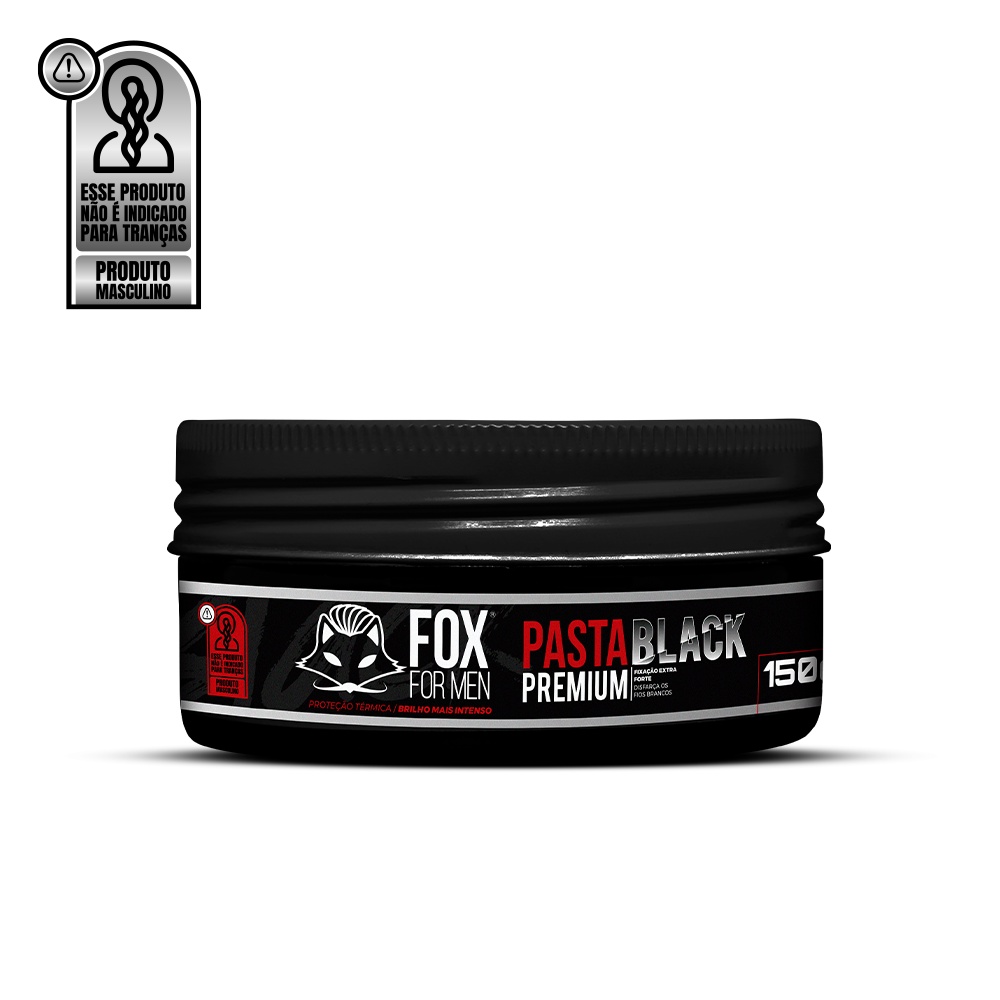 PASTA EFEITO BLACK  150G – FOX FOR MEN