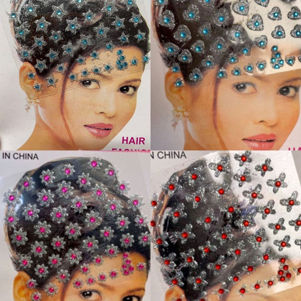 Adesivo Pet Shop Bind Piercing 12 Cartelas / Dog,Cachorro,Beleza,Imagem,Brilho,Cabelo,Salão,Cabeleir