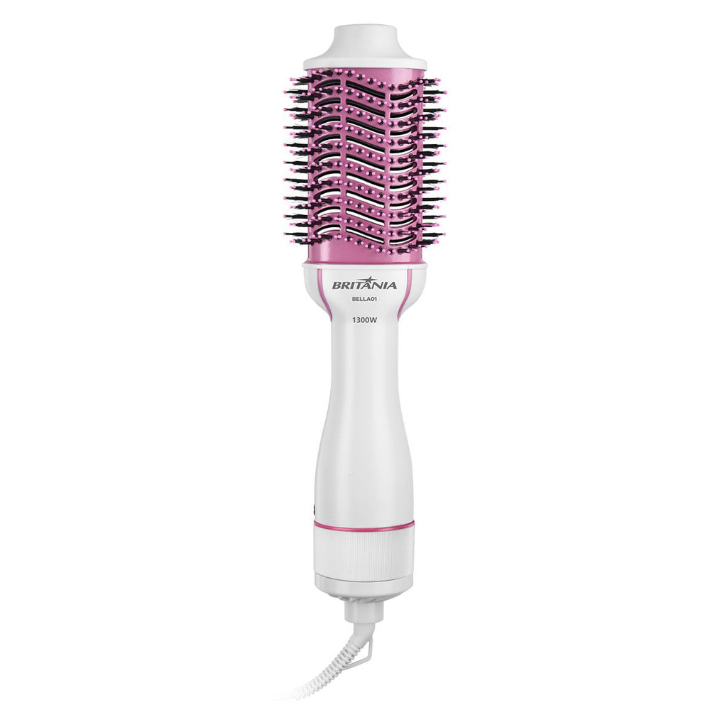 Escova Secadora Britânia 4 em 1 Nanocerâmica 1300W BELLA01