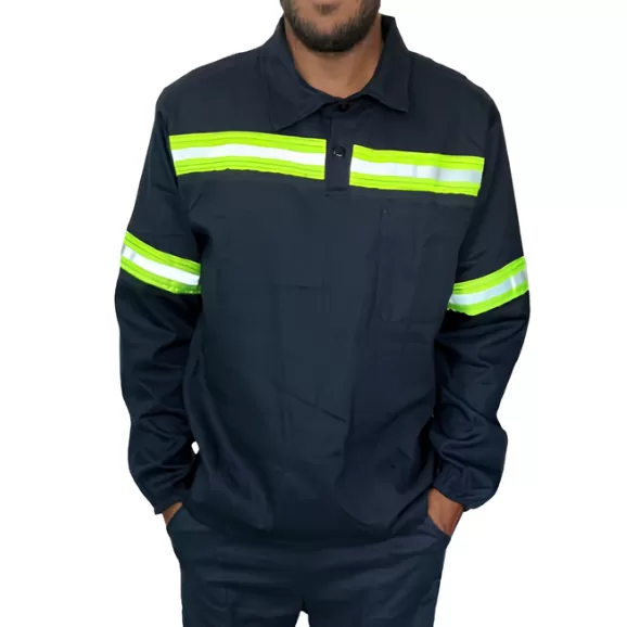Camisa Uniforme Profissional P M G Gg Xg Faixa Ref