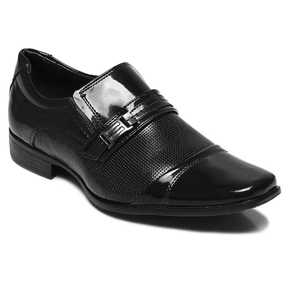 Kit Sapato Social Mariner Garden Meia/Cinto/Calçadeira – Preto