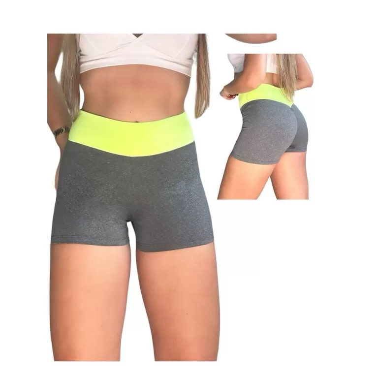 Short Academia Fitness Conforto Casa Estilo