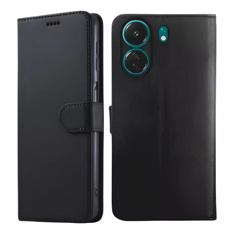 Capa Carteira Flip + Película 3D Para Xiaomi Poco