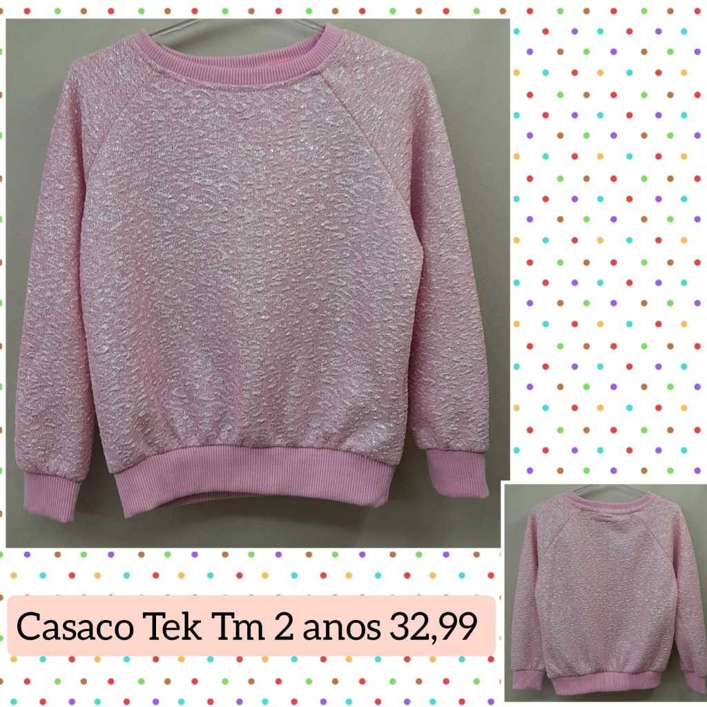 Casaco Tek Tm 2 Anos Recicle Mamãe e bebe Brechó Infantil