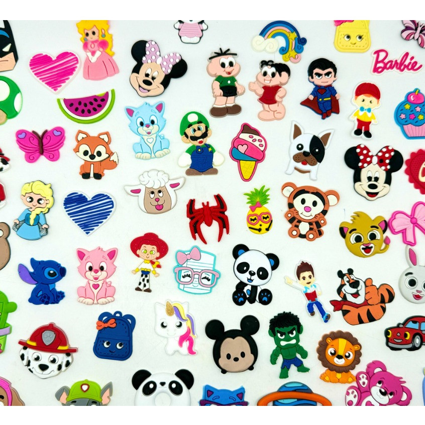 Apliques Diveros Kit 20peças Varaiadas Qualidade Lindas Colagem Artes Artesã Artesanato