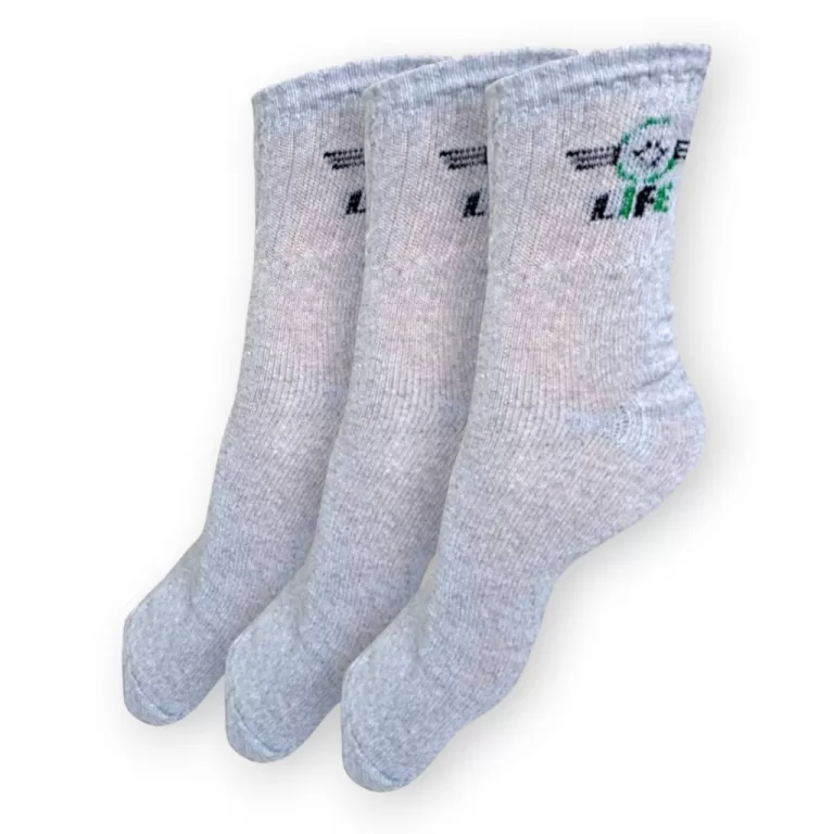 Kit 3 Meia Esporte Confortável Barata Sport Mascu