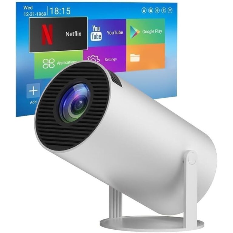 Projetor Portátil Android 11 Smart  Wifi 6 Blueto