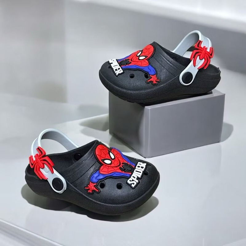 Babuche sandália papete homem aranha calçado confortável volta as aulas