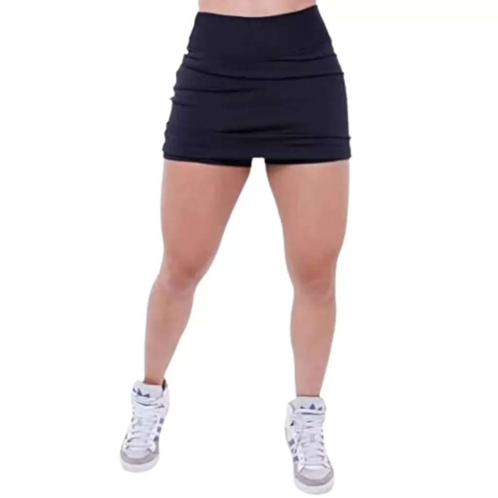 Short saia para academia musculação e caminhada