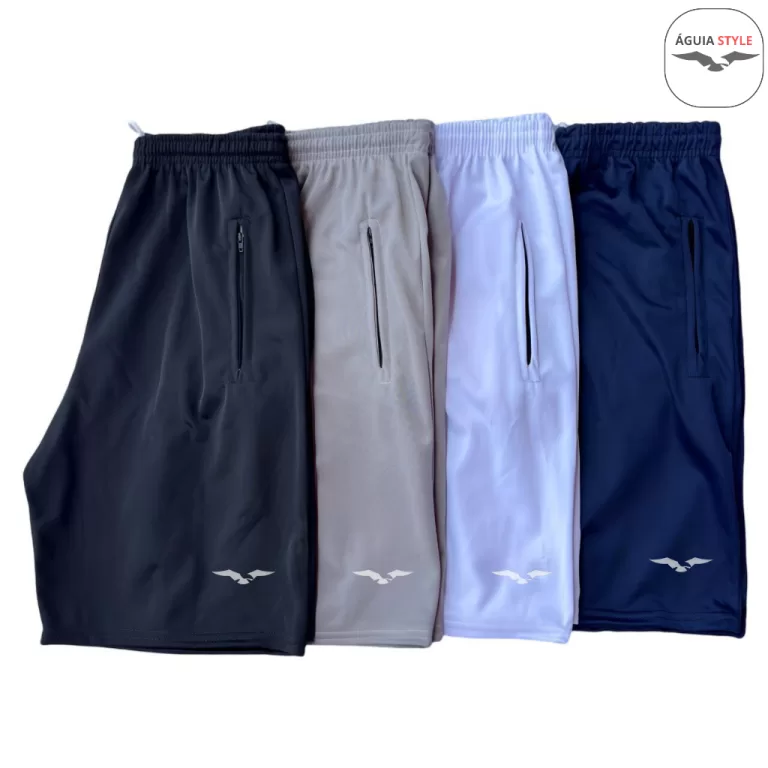 Bermuda Esportiva Masculina Short Para Corridas e 