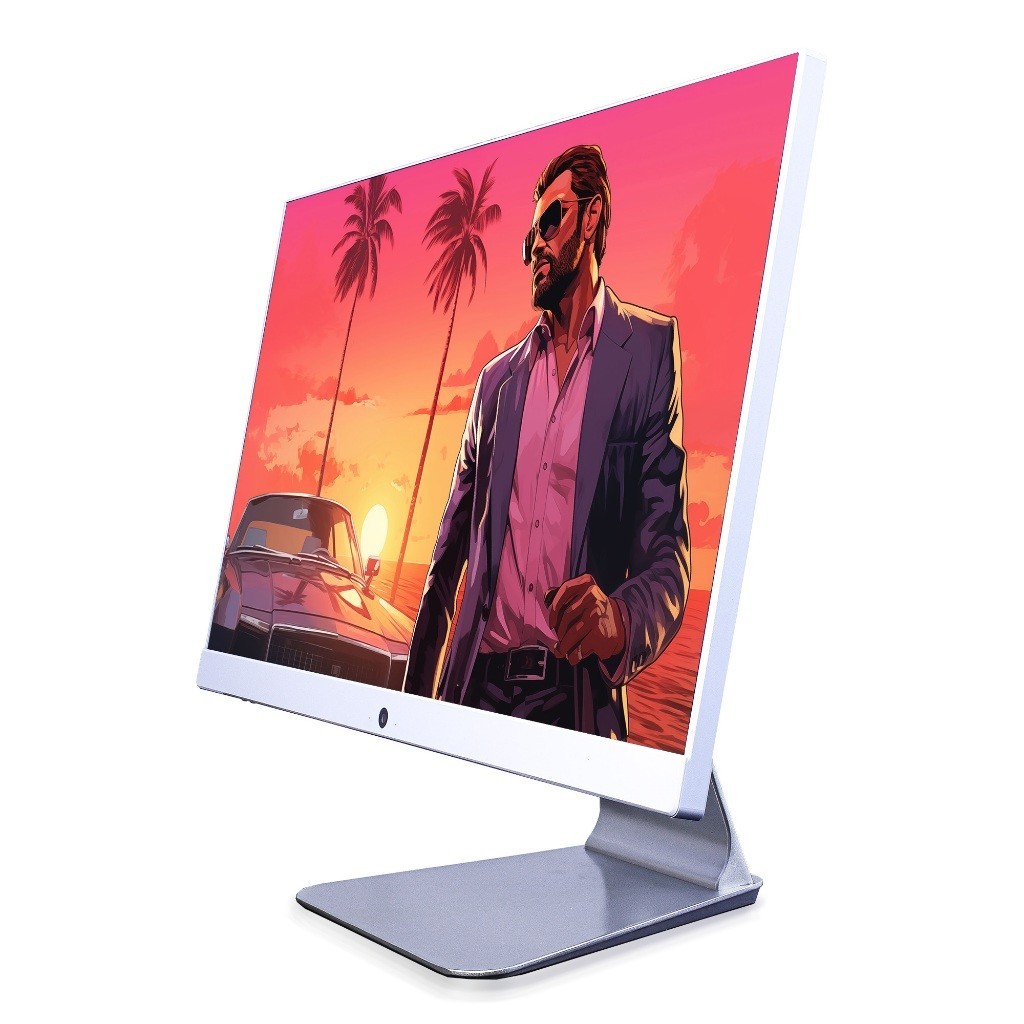 Computador All In One I7 Tela 23.8 8GB Ram 512SSD 1080 Full HD Bluetooth Wi-Fi Som Integrado HDMI VG