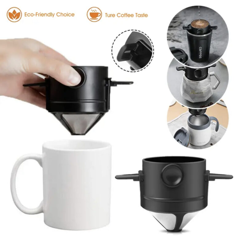 Filtro de Café Plástico Reutilizável: Extraçã