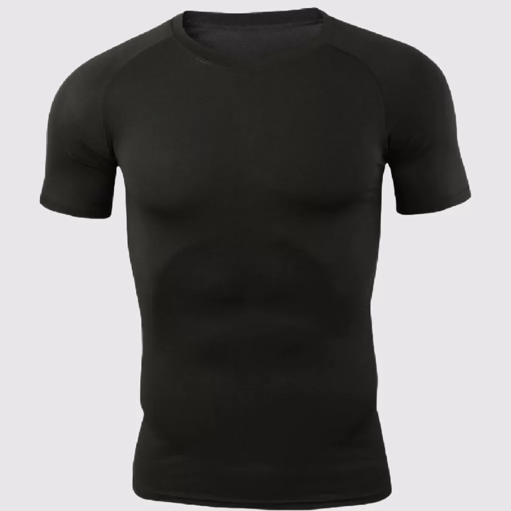 Blusa Uv Térmica Manga Curta Masculina Segunda Pele Com Proteção Uv 50+ Akira Fitness