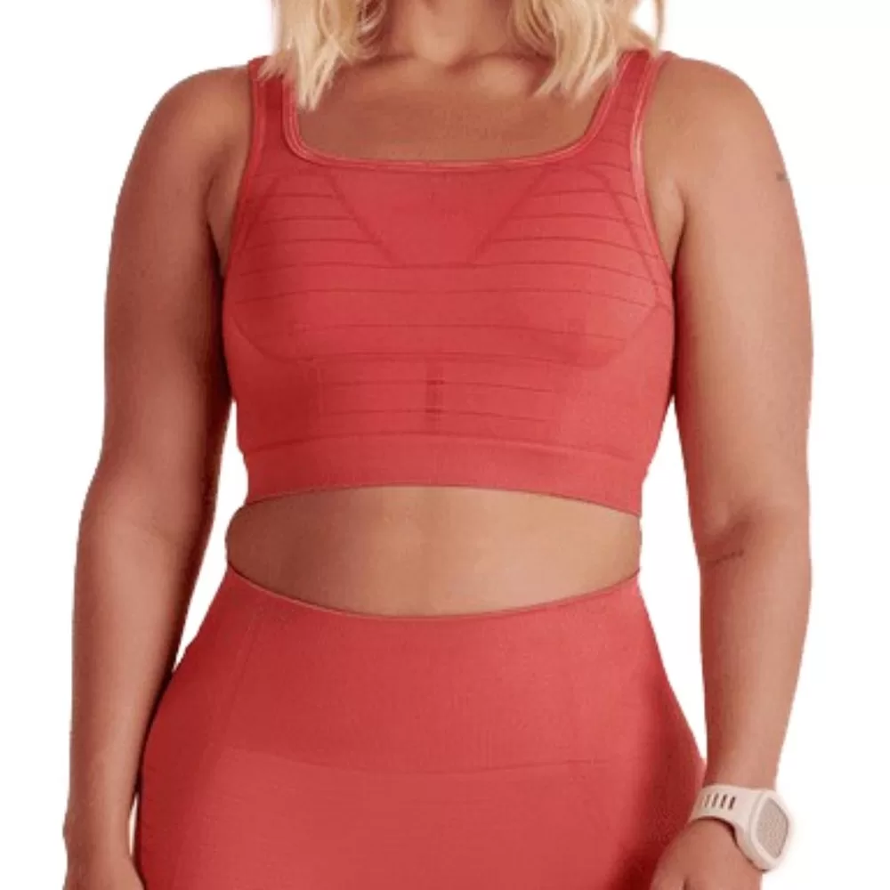 Top Lupo Sport Shine Seamless Feminino