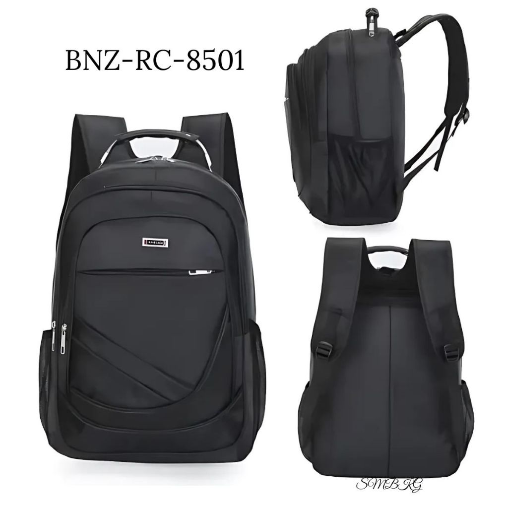 Mochila Escolar Executiva (BNZ-RC-8501) Notebook Trabalho Unissex Impermeável C/Cabo de Aço