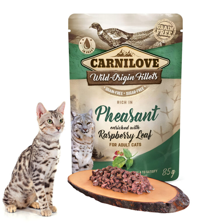 Petisco P/ Gatos Carnilove Faisão c/ Folhas de Fr