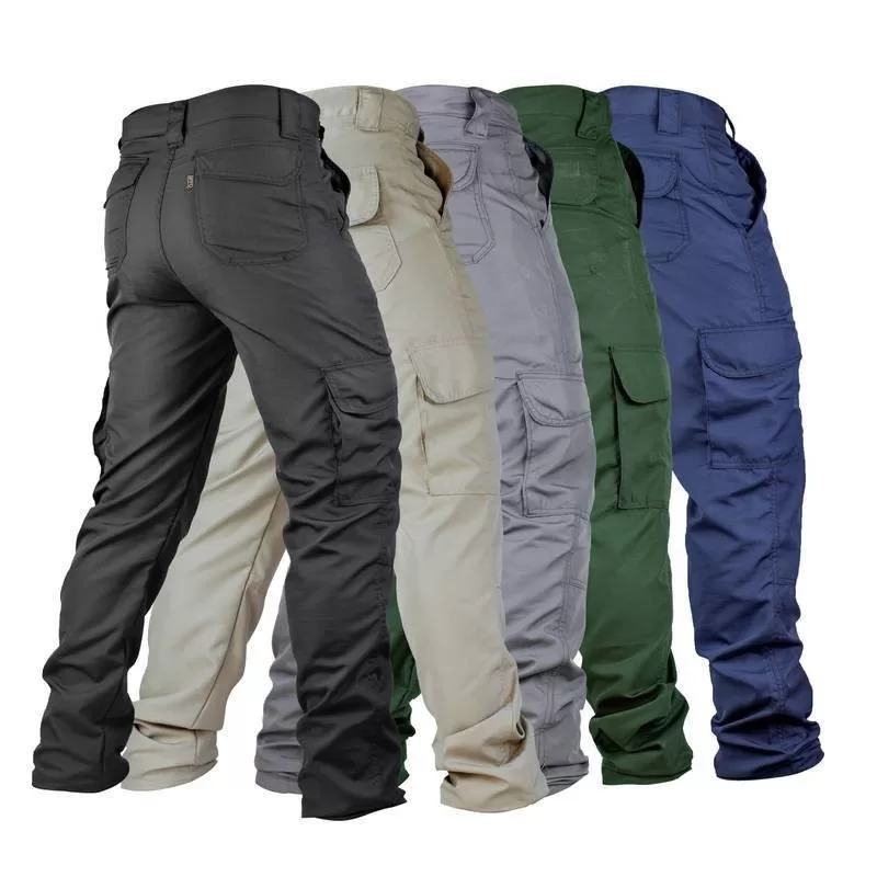 Calça Cargo Fox Boy Poly Rip Stop 6 Bolsos Tática Reforçada Militar Segurança Airsoft Pesca Trilha