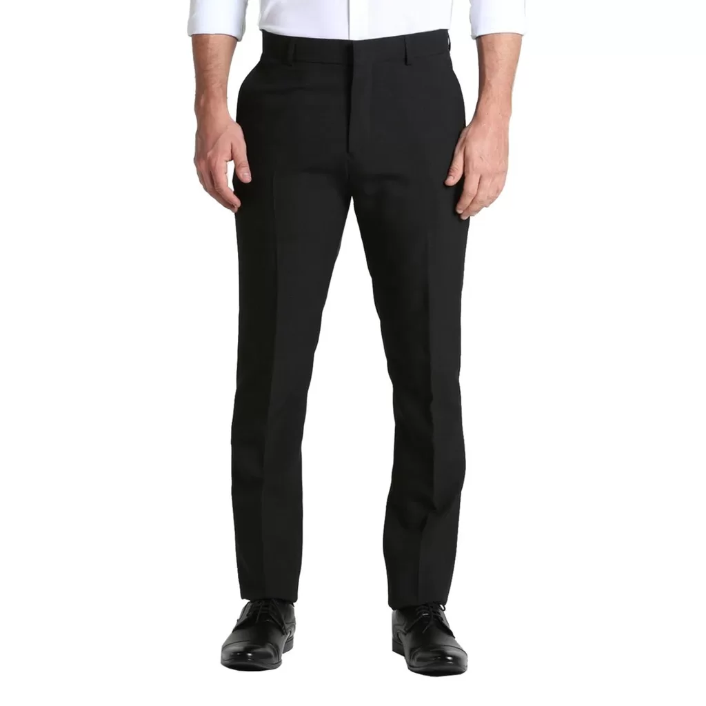 CALÇA SOCIAL SLIM FIT EXECUTIVA MASCULINA MICROFIBRA