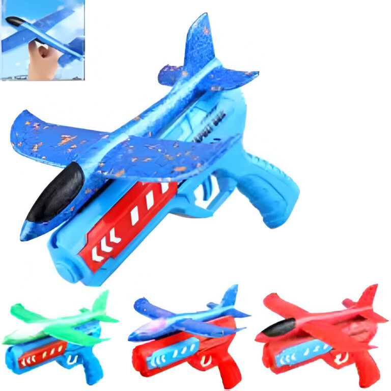 Avião Planador Com Lançador Brinquedo Infantil D