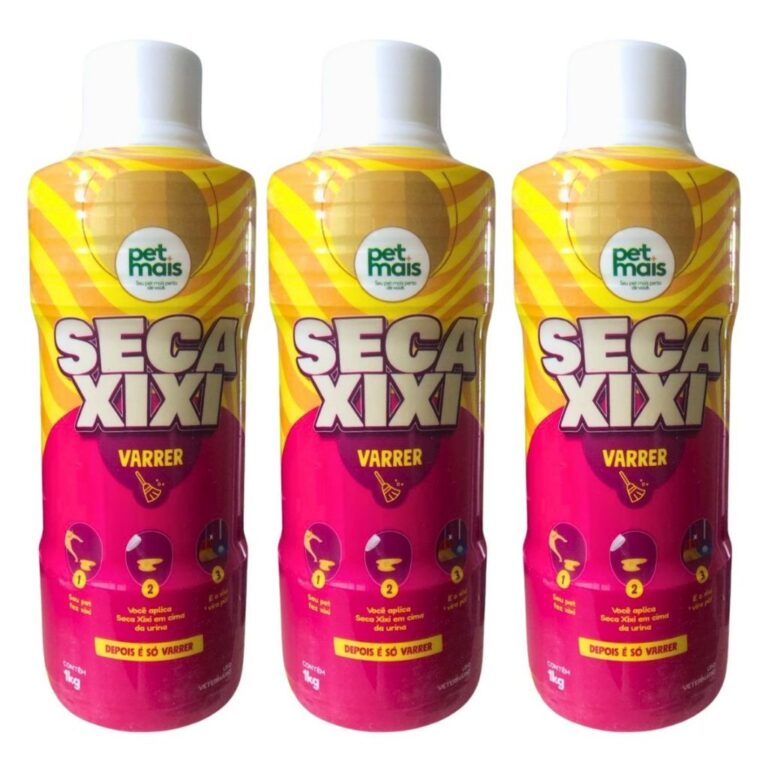 Combo 3 Seca Xixi 1kg para Varrer Xixi de Cachorro