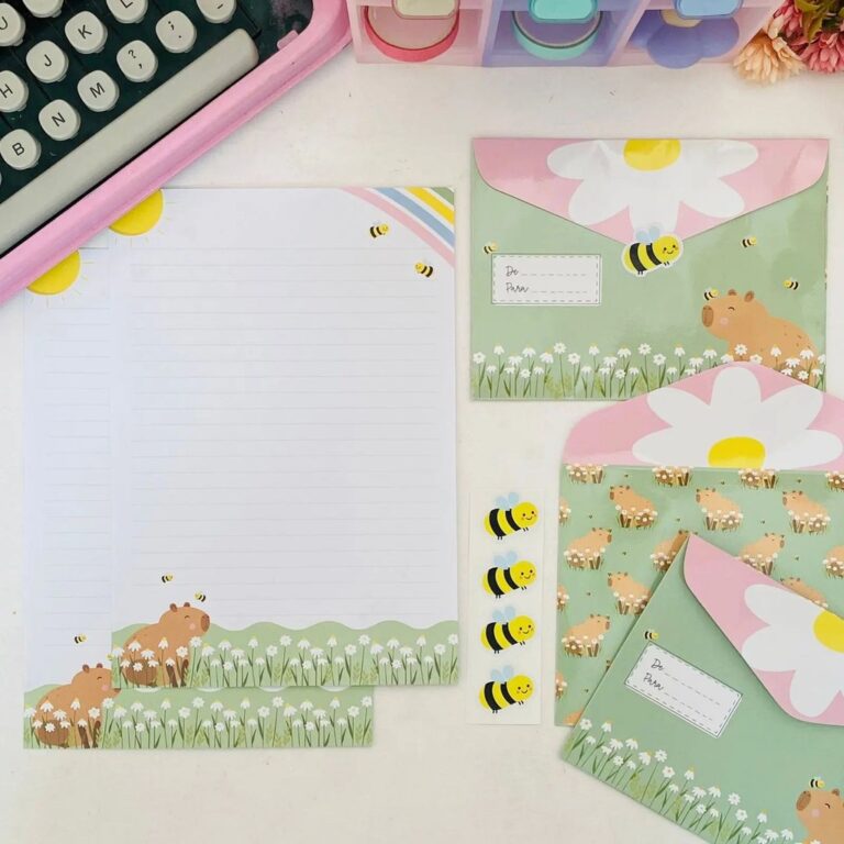 Papel de Carta – La Palomita – capivar