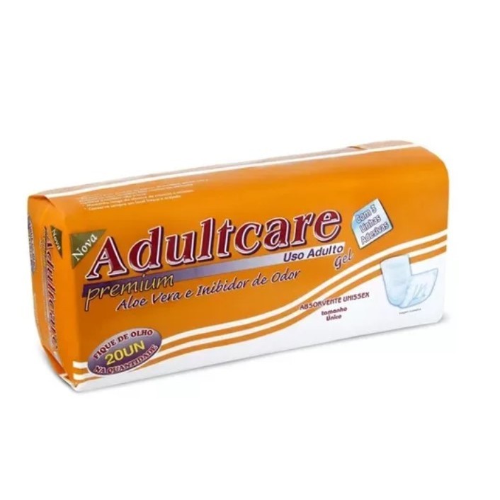 Absorvente Geriátrico Adultcare Premium Unissex 2