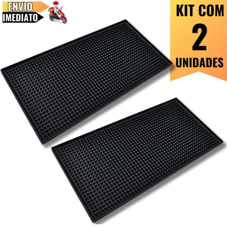 Kit 2 Escorredores de Louça em PVC 30x15cm  Prati