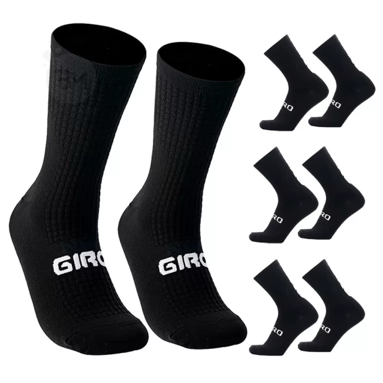 Kit Até 6 Pares Meia De Ciclismo Corrida Academia