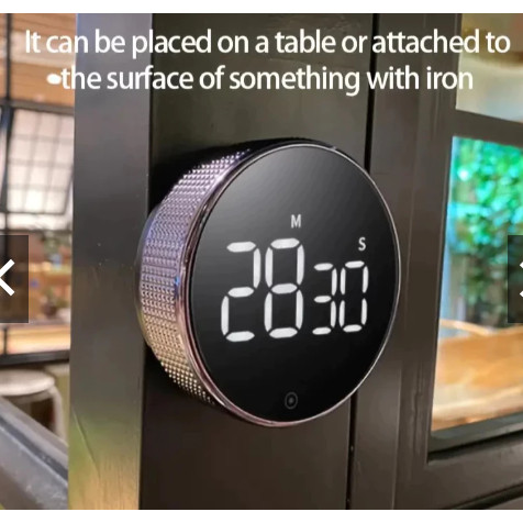 Temporizador Digital Programável Timer De Cozinha